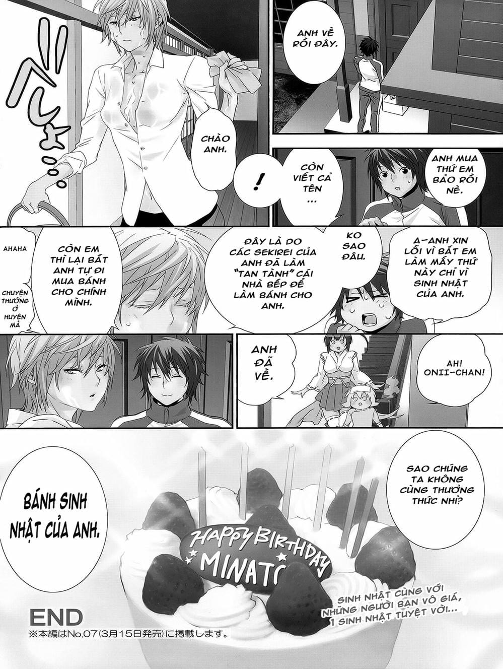 Truyện Tranh Sekirei trang 7