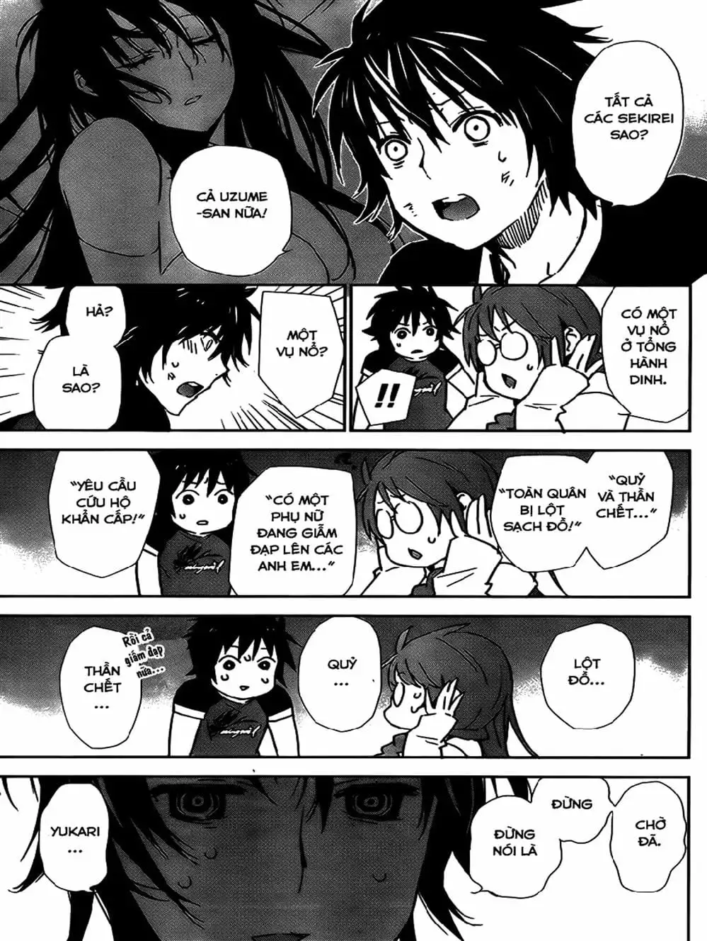 Truyện Tranh Sekirei trang 7