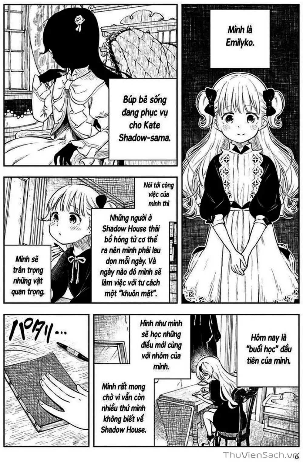Truyện Tranh Gia Tộc Bóng Đêm - Shadows House trang 5