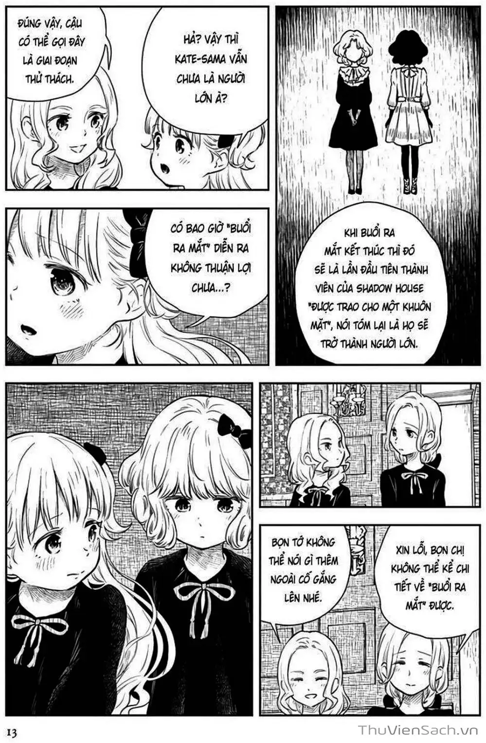 Truyện Tranh Gia Tộc Bóng Đêm - Shadows House trang 5