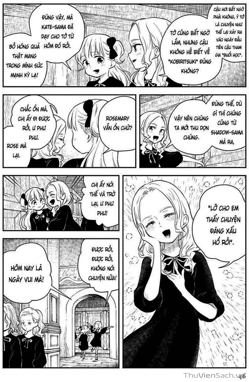 Truyện Tranh Gia Tộc Bóng Đêm - Shadows House trang 5