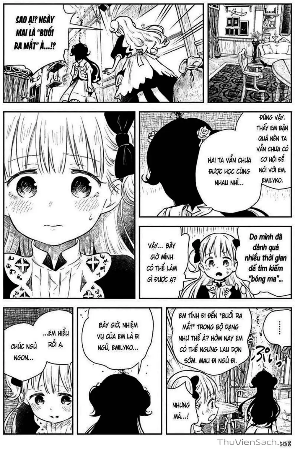Truyện Tranh Gia Tộc Bóng Đêm - Shadows House trang 5
