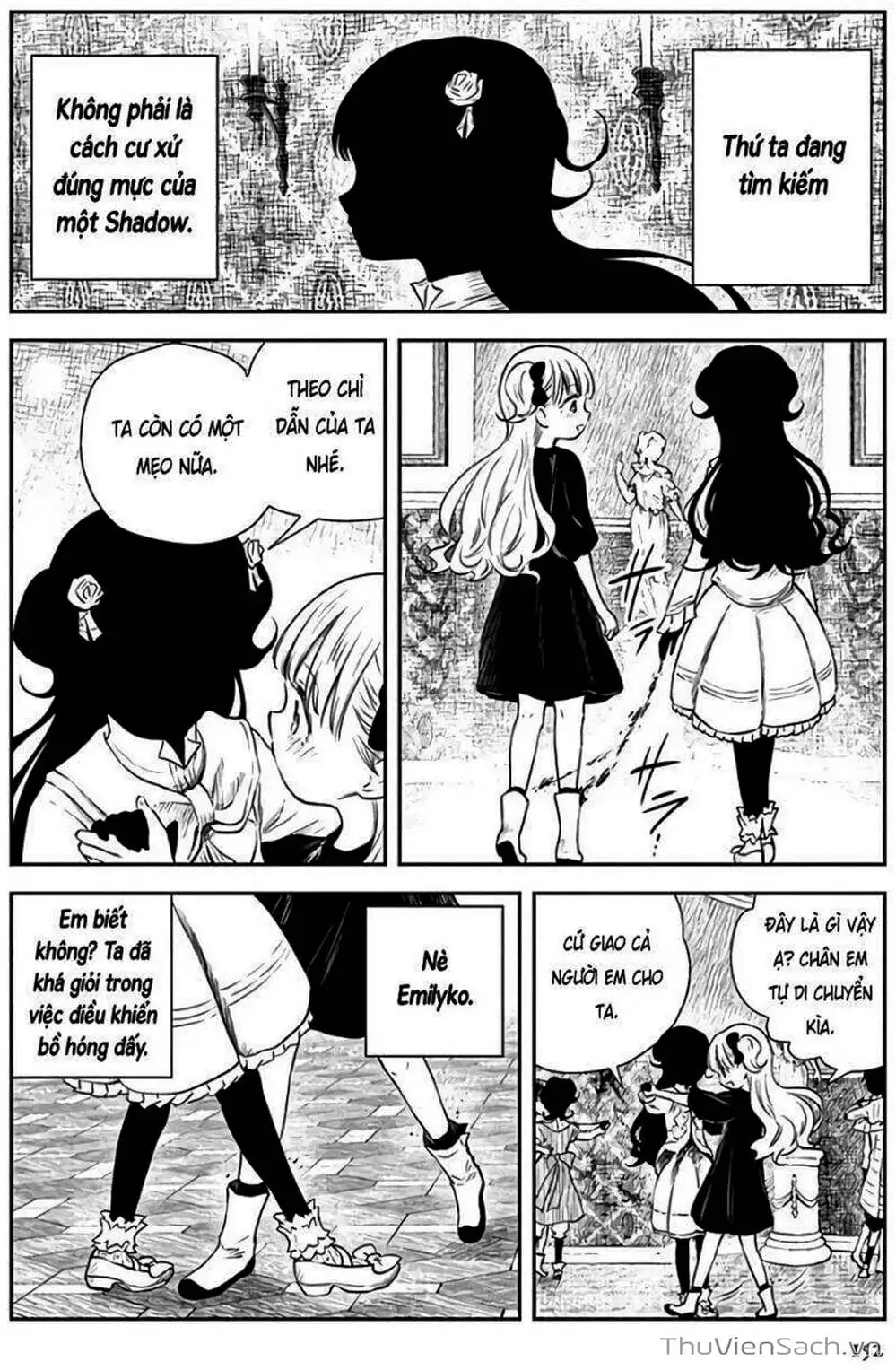 Truyện Tranh Gia Tộc Bóng Đêm - Shadows House trang 5