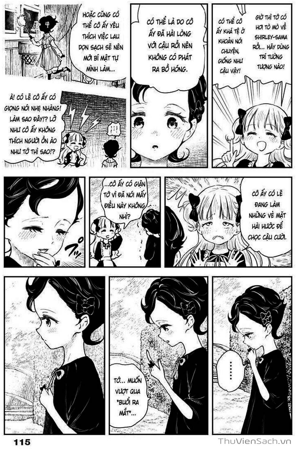 Truyện Tranh Gia Tộc Bóng Đêm - Shadows House trang 5