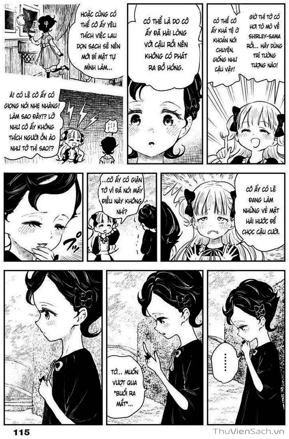 Truyện Tranh Gia Tộc Bóng Đêm - Shadows House trang 5