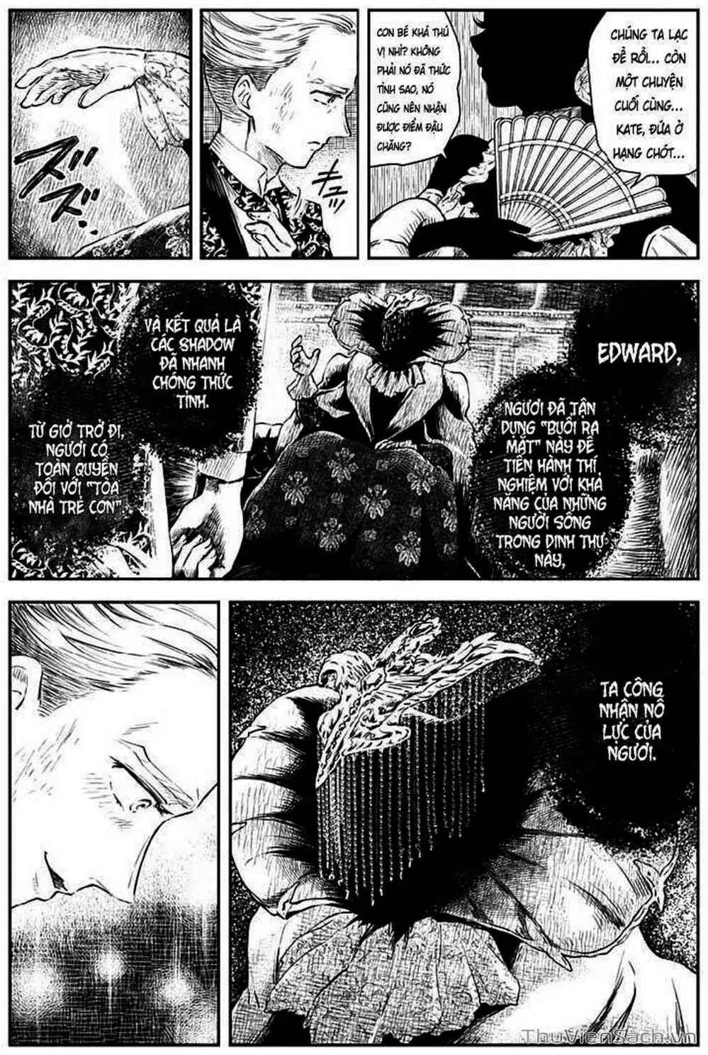 Truyện Tranh Gia Tộc Bóng Đêm - Shadows House trang 5