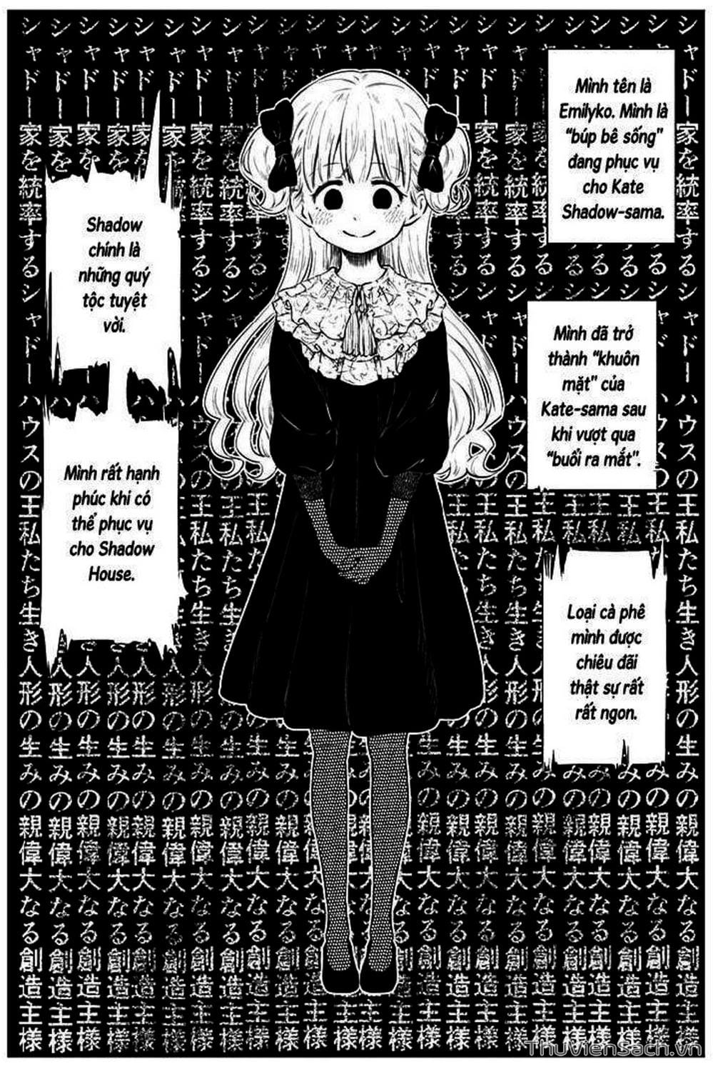 Truyện Tranh Gia Tộc Bóng Đêm - Shadows House trang 5