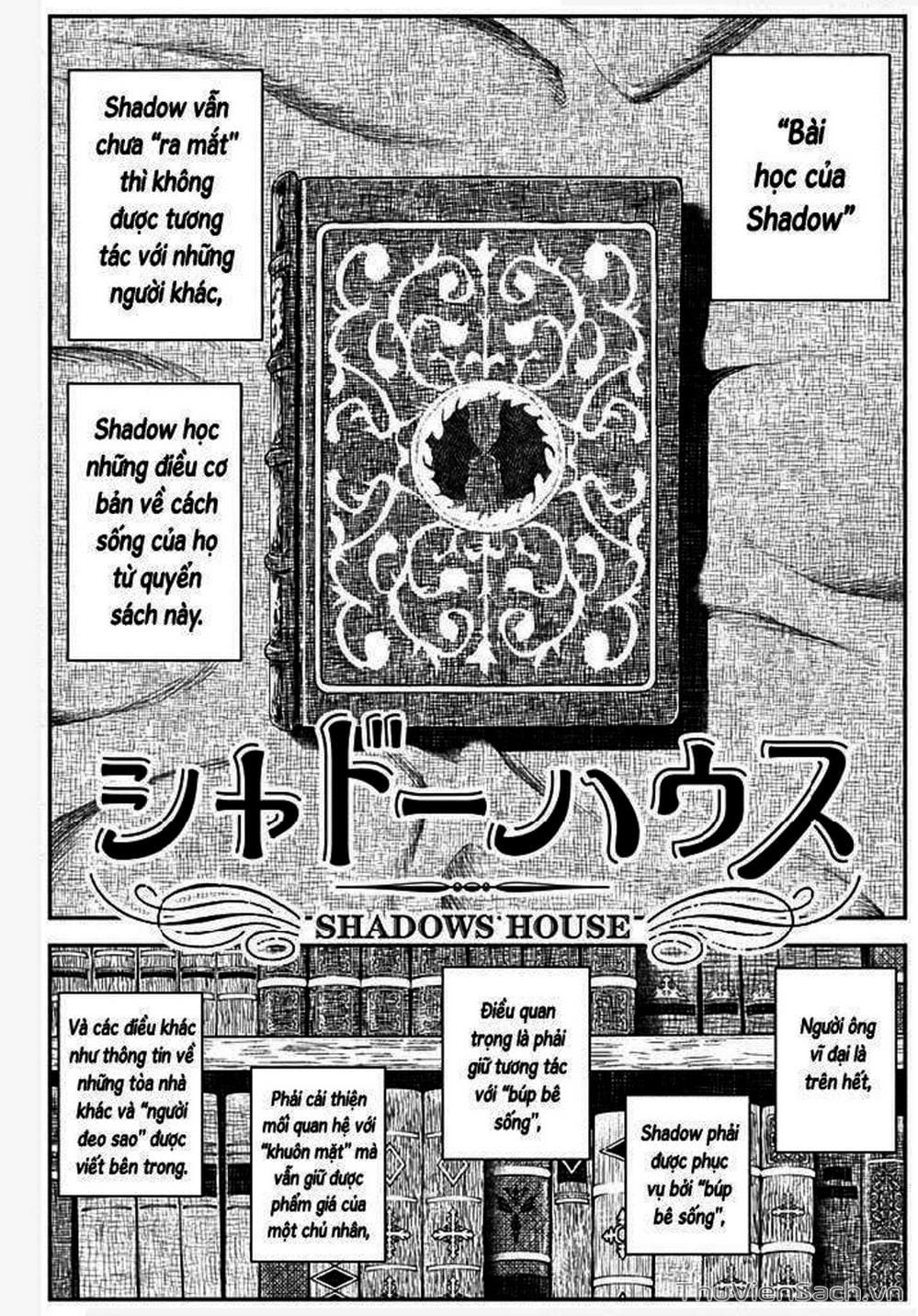 Truyện Tranh Gia Tộc Bóng Đêm - Shadows House trang 5