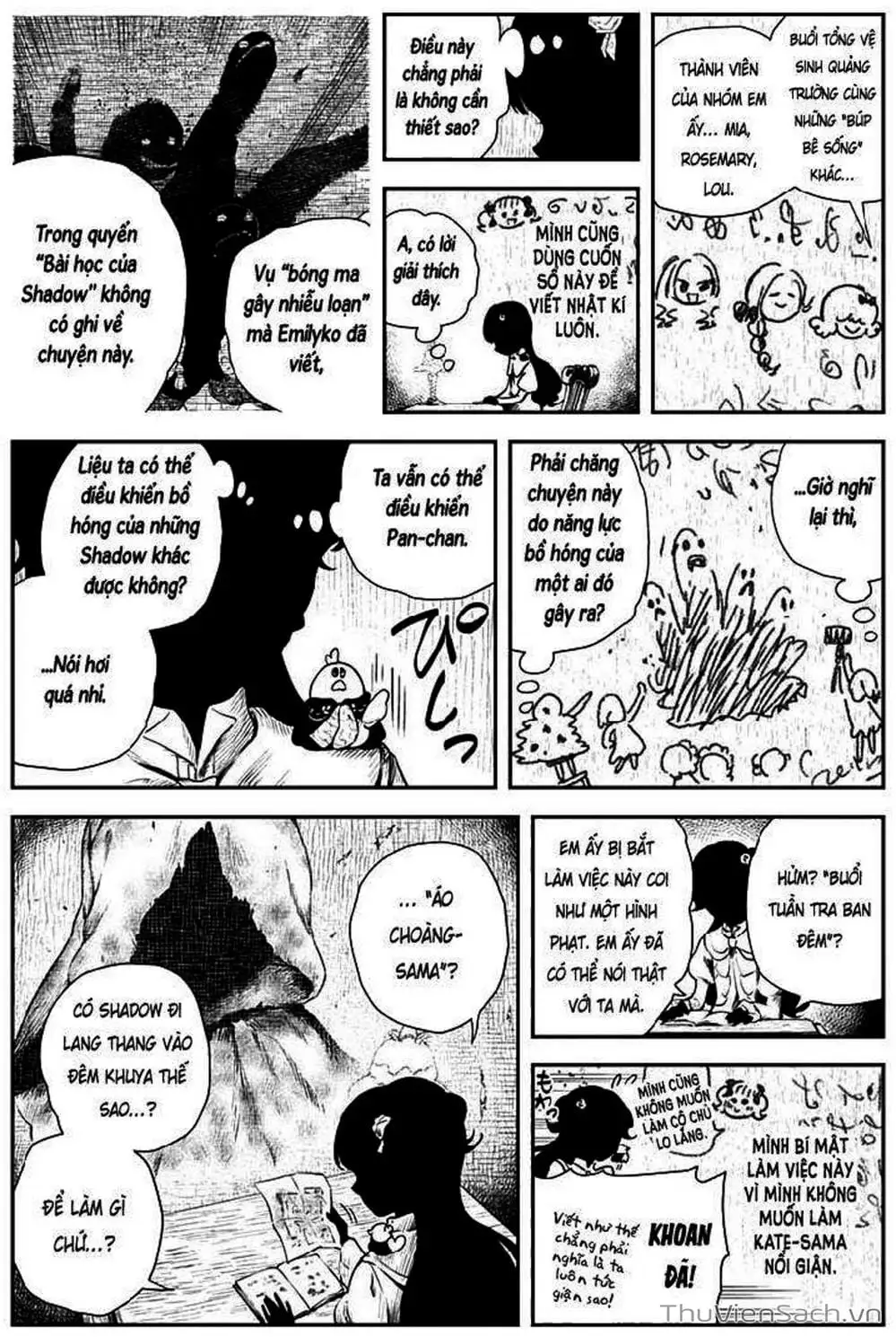 Truyện Tranh Gia Tộc Bóng Đêm - Shadows House trang 5
