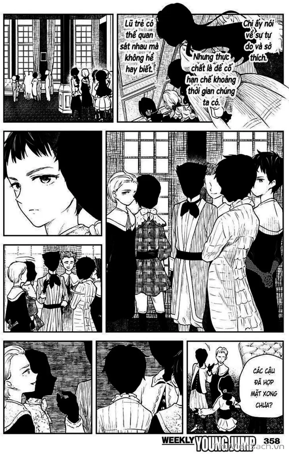 Truyện Tranh Gia Tộc Bóng Đêm - Shadows House trang 5