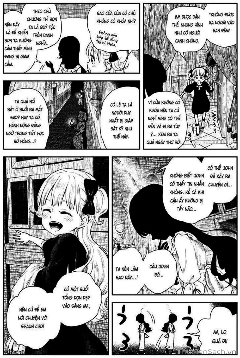 Truyện Tranh Gia Tộc Bóng Đêm - Shadows House trang 5