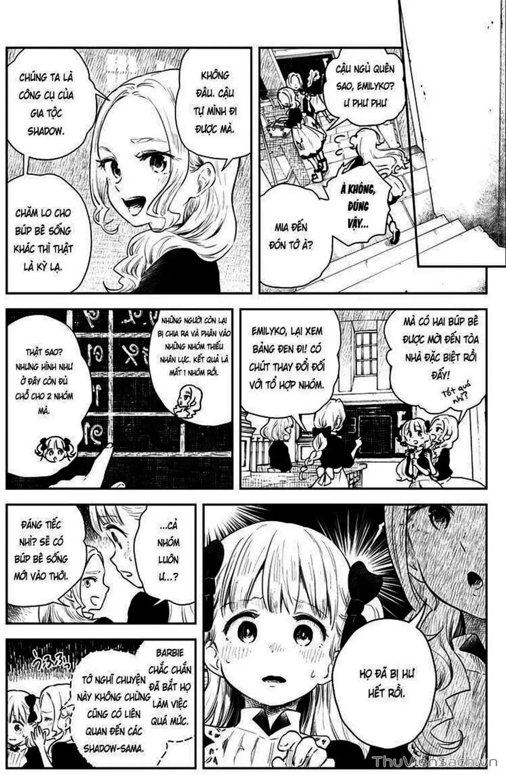 Truyện Tranh Gia Tộc Bóng Đêm - Shadows House trang 5