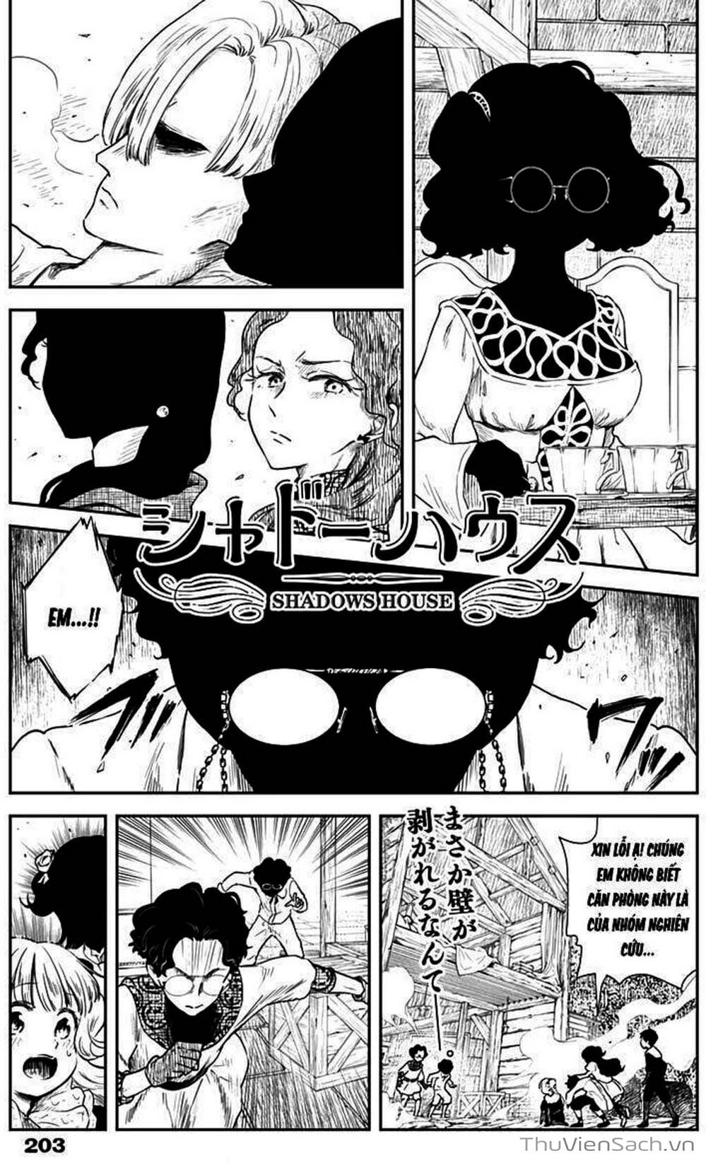 Truyện Tranh Gia Tộc Bóng Đêm - Shadows House trang 5