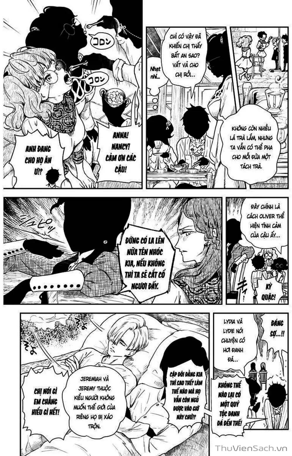 Truyện Tranh Gia Tộc Bóng Đêm - Shadows House trang 5