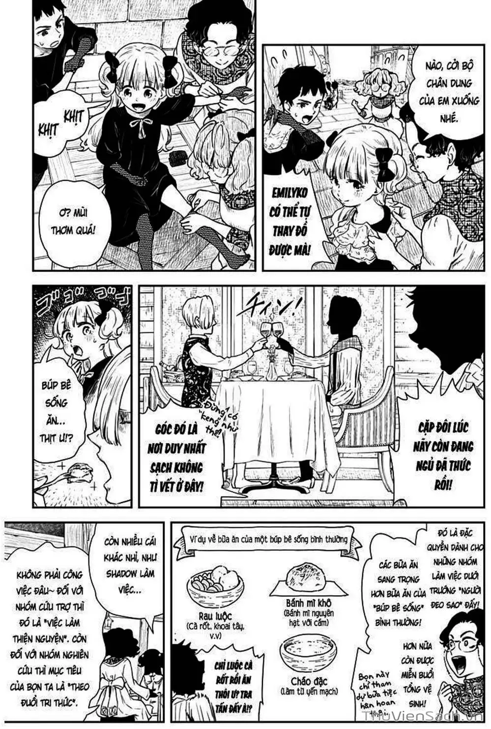 Truyện Tranh Gia Tộc Bóng Đêm - Shadows House trang 5