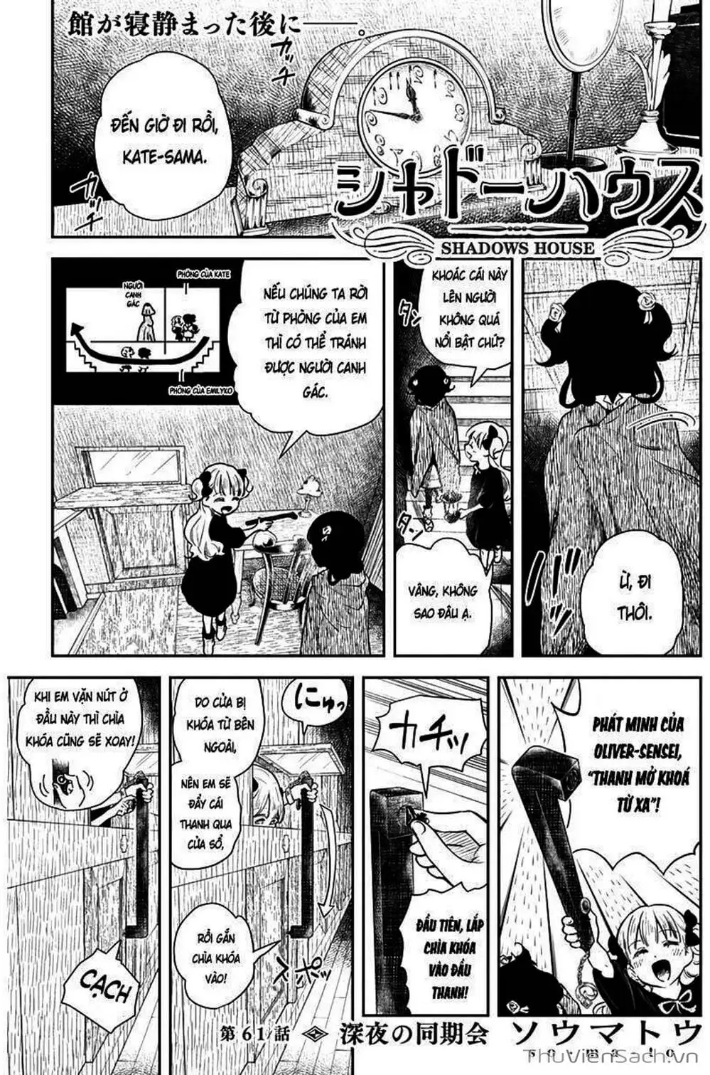 Truyện Tranh Gia Tộc Bóng Đêm - Shadows House trang 5
