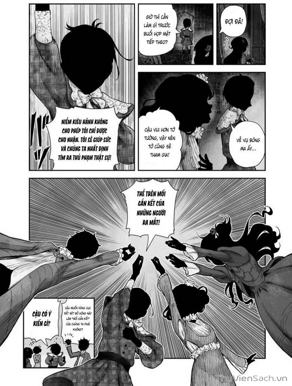 Truyện Tranh Gia Tộc Bóng Đêm - Shadows House trang 5