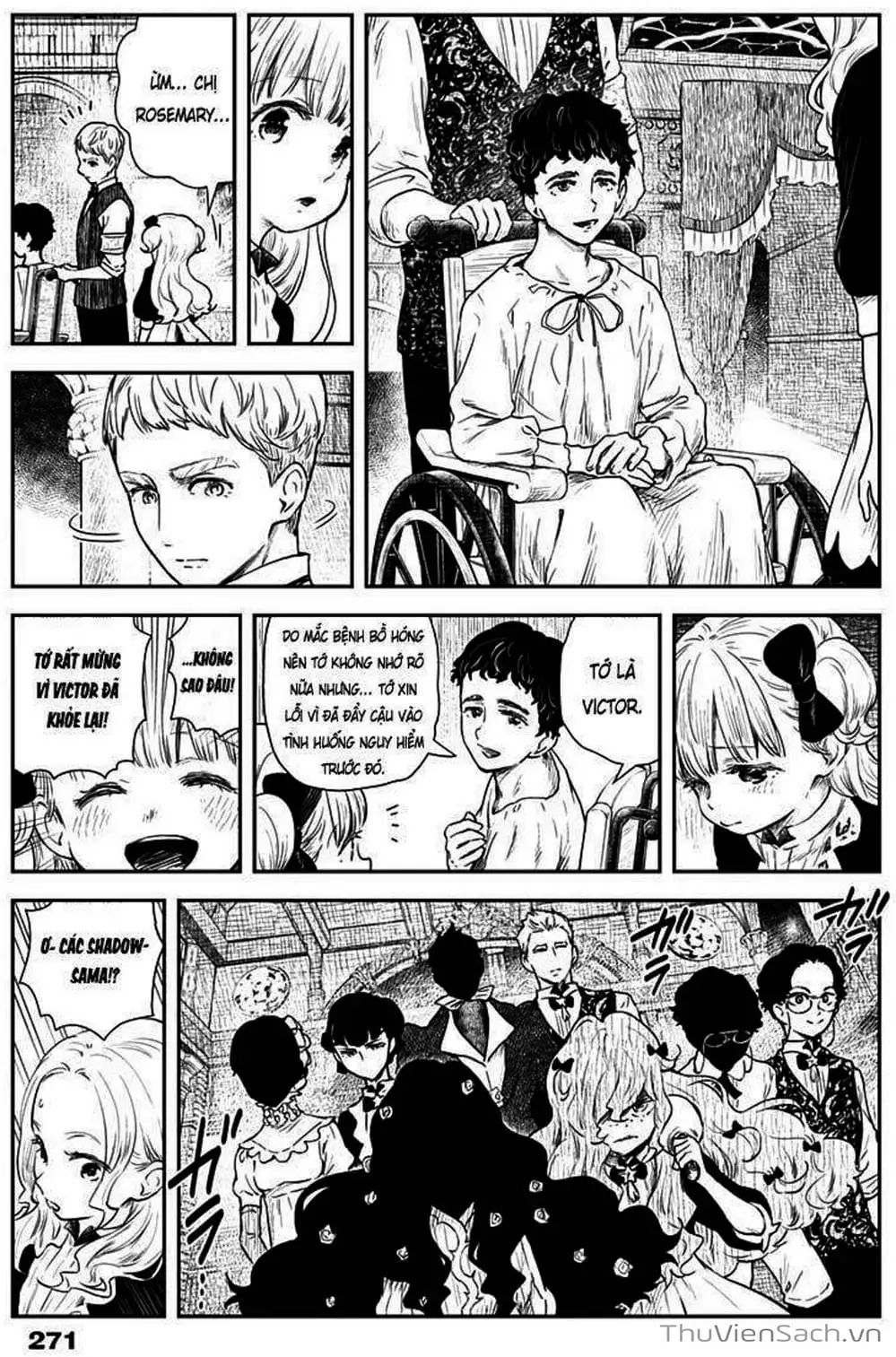 Truyện Tranh Gia Tộc Bóng Đêm - Shadows House trang 5