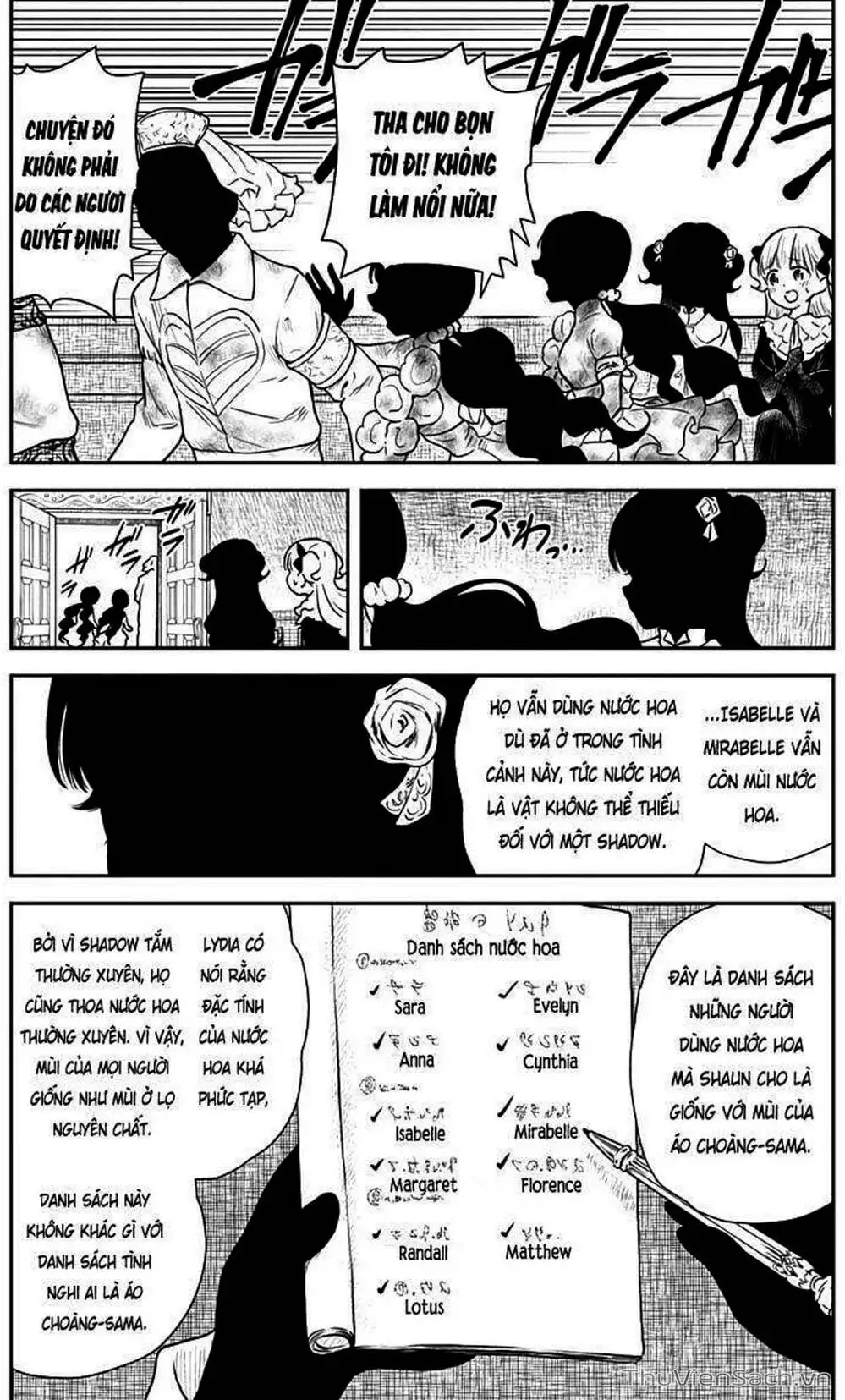 Truyện Tranh Gia Tộc Bóng Đêm - Shadows House trang 5