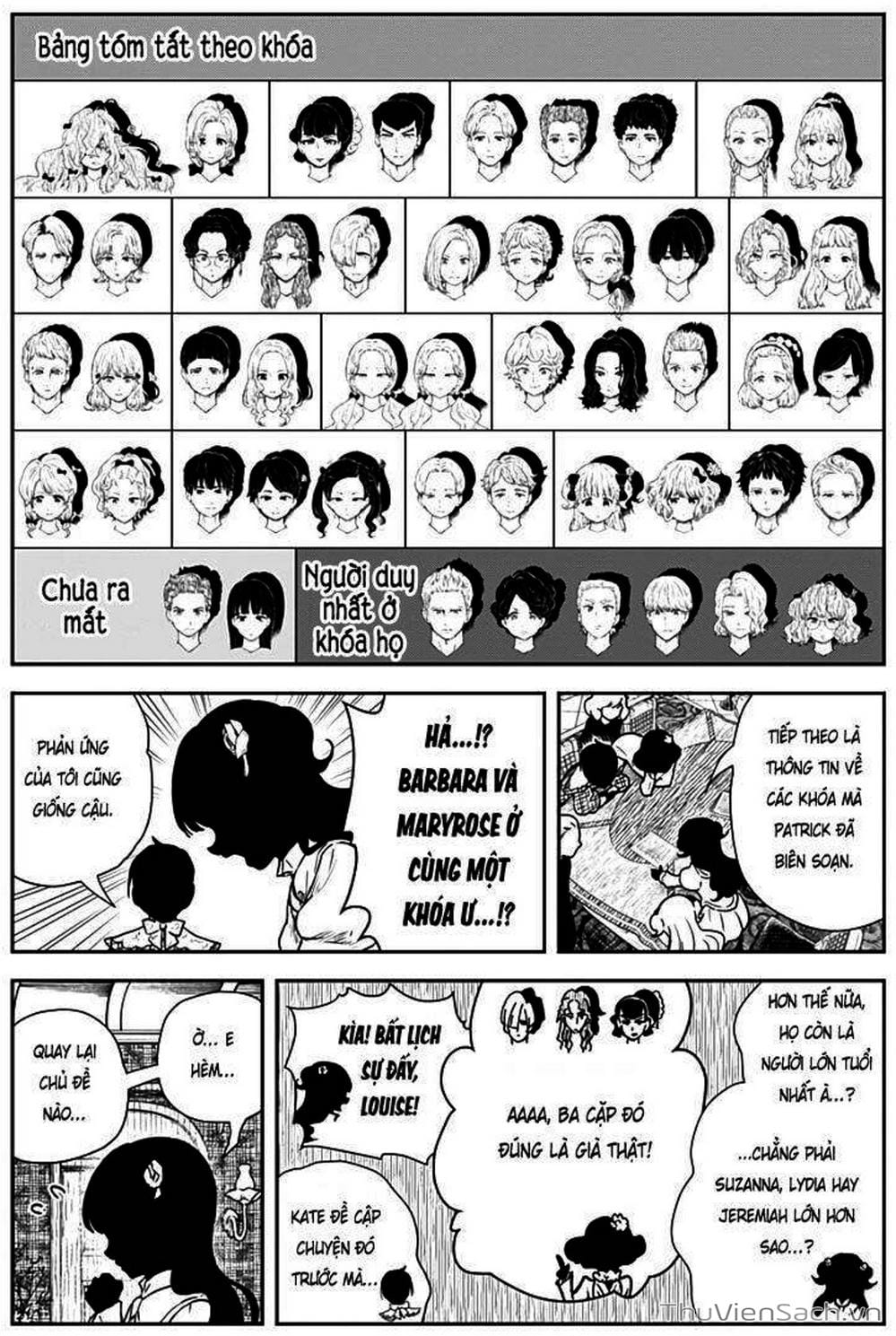 Truyện Tranh Gia Tộc Bóng Đêm - Shadows House trang 5