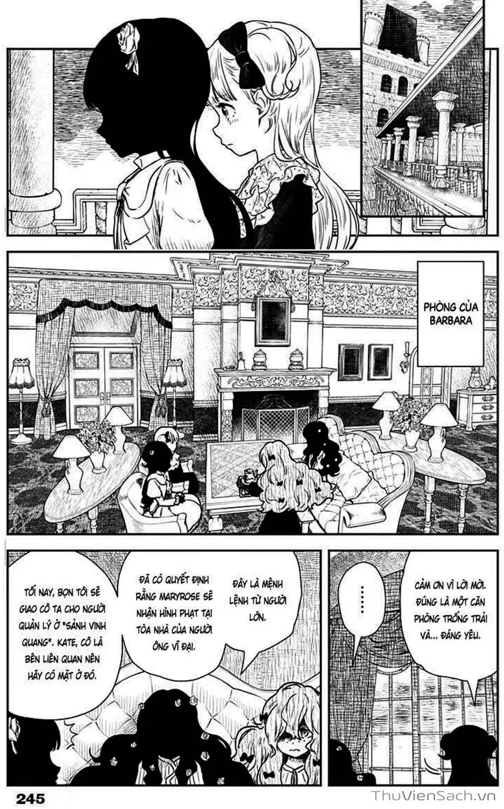 Truyện Tranh Gia Tộc Bóng Đêm - Shadows House trang 5