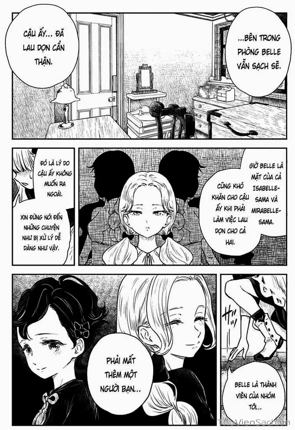 Truyện Tranh Gia Tộc Bóng Đêm - Shadows House trang 5