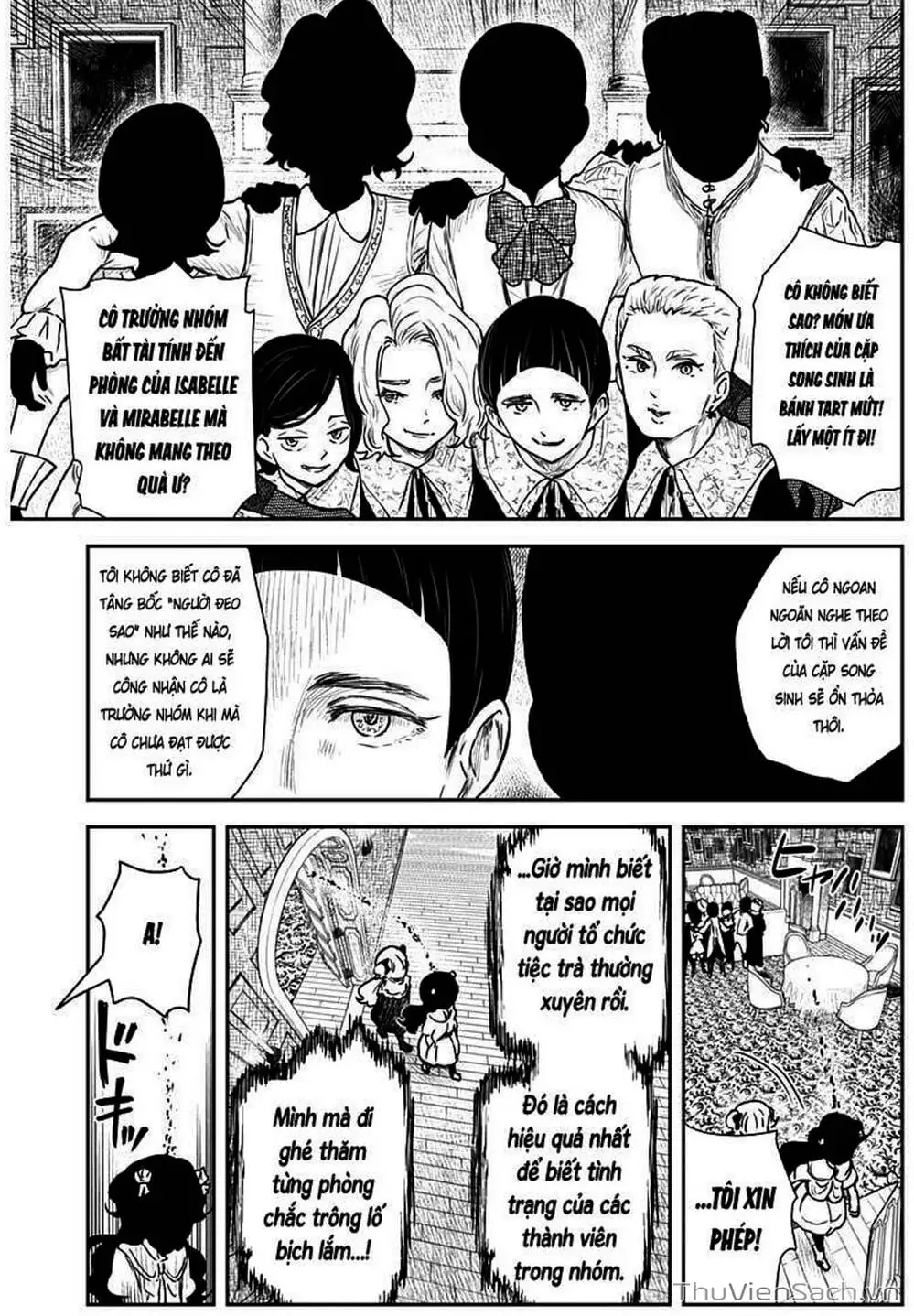 Truyện Tranh Gia Tộc Bóng Đêm - Shadows House trang 5