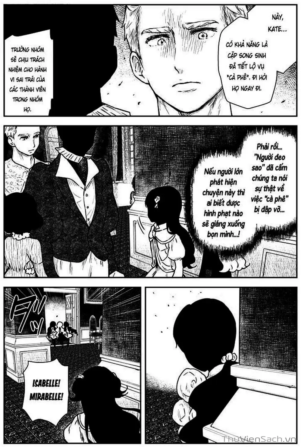 Truyện Tranh Gia Tộc Bóng Đêm - Shadows House trang 5