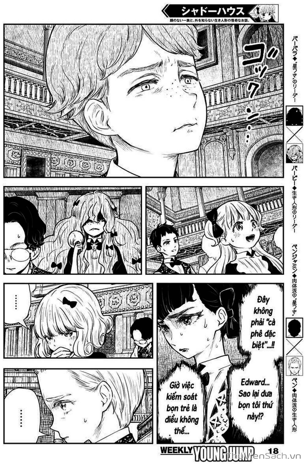 Truyện Tranh Gia Tộc Bóng Đêm - Shadows House trang 5