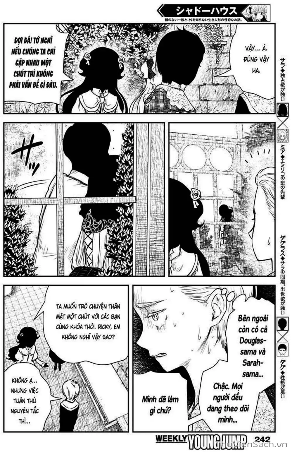 Truyện Tranh Gia Tộc Bóng Đêm - Shadows House trang 5