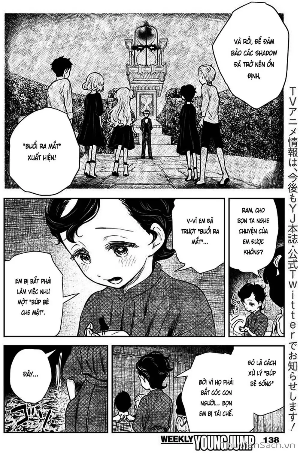 Truyện Tranh Gia Tộc Bóng Đêm - Shadows House trang 5