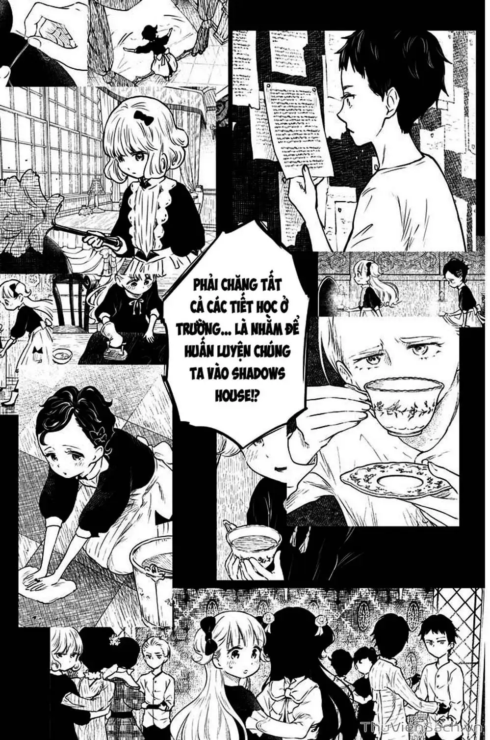 Truyện Tranh Gia Tộc Bóng Đêm - Shadows House trang 5
