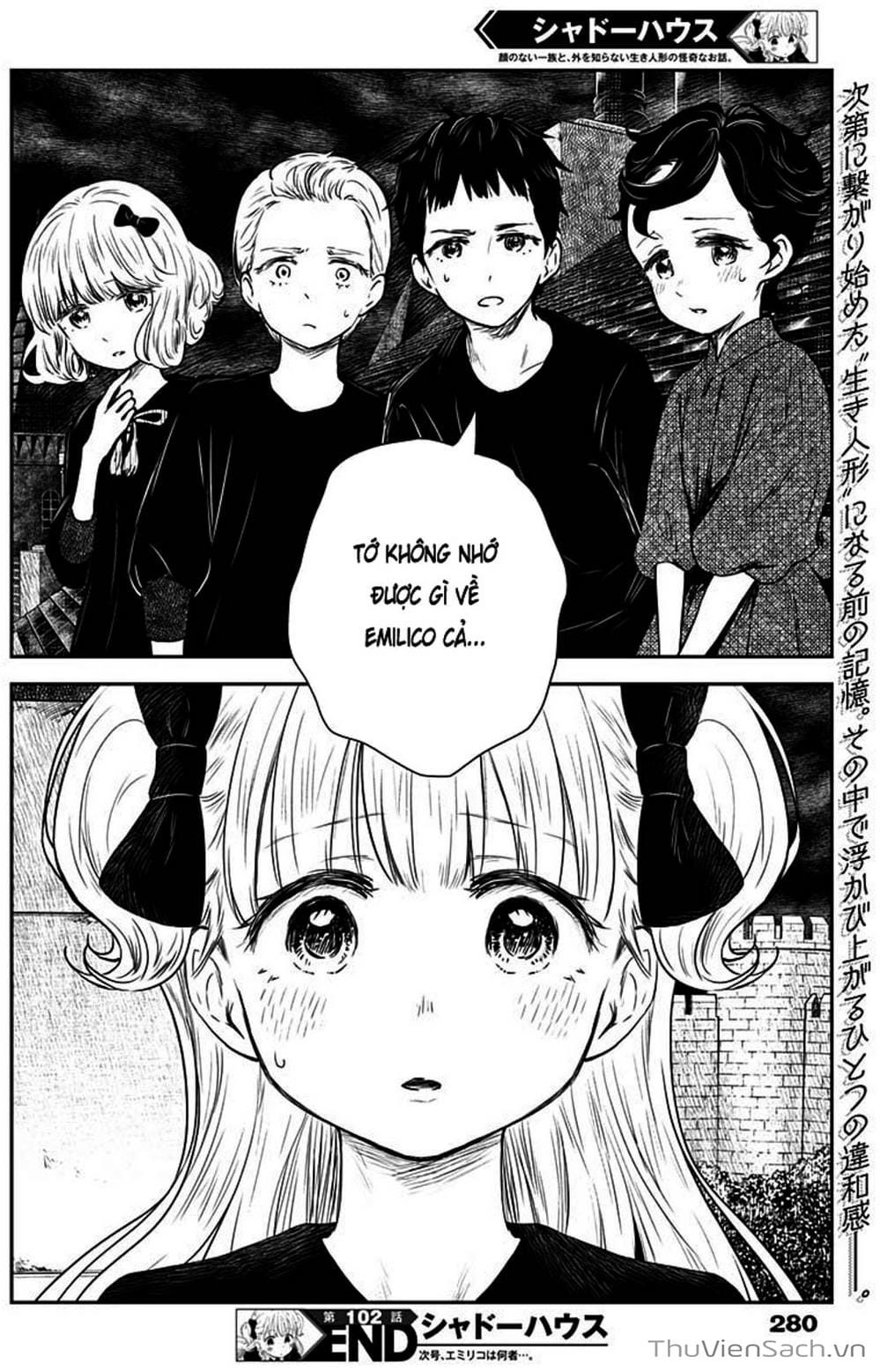 Truyện Tranh Gia Tộc Bóng Đêm - Shadows House trang 5