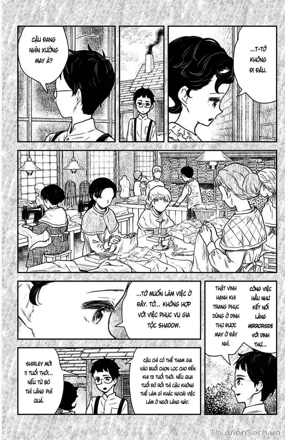 Truyện Tranh Gia Tộc Bóng Đêm - Shadows House trang 5