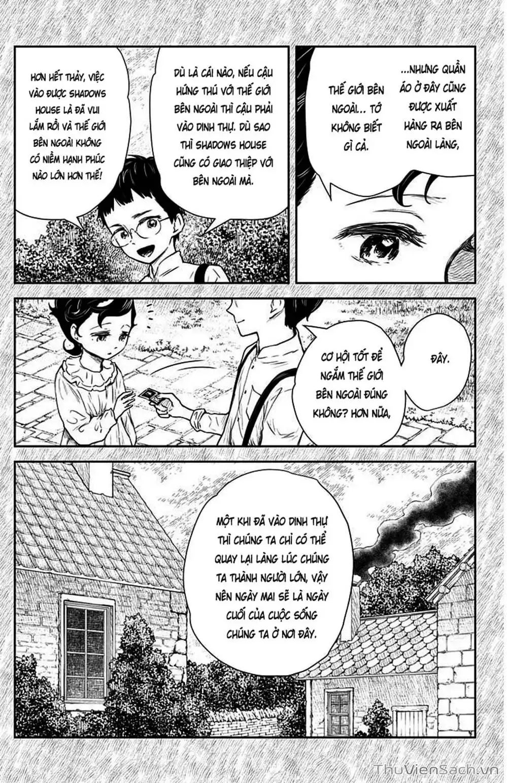 Truyện Tranh Gia Tộc Bóng Đêm - Shadows House trang 5