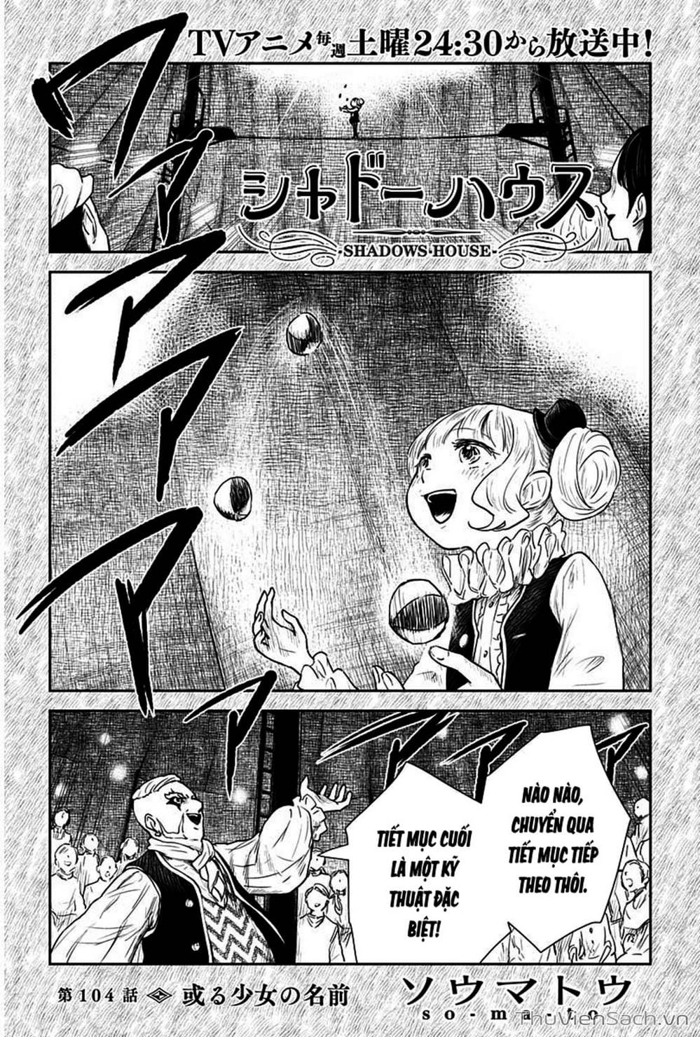Truyện Tranh Gia Tộc Bóng Đêm - Shadows House trang 5