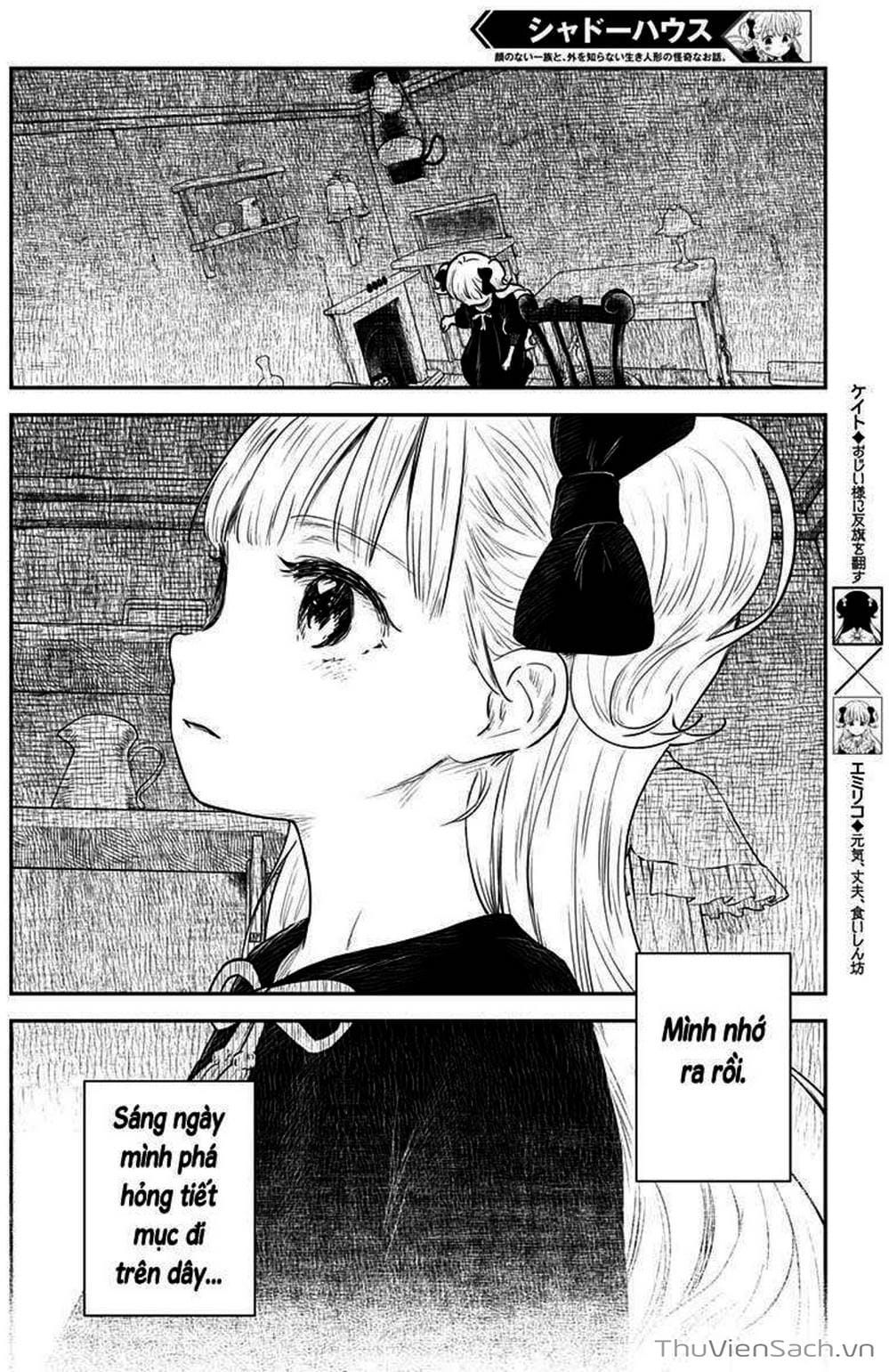 Truyện Tranh Gia Tộc Bóng Đêm - Shadows House trang 5