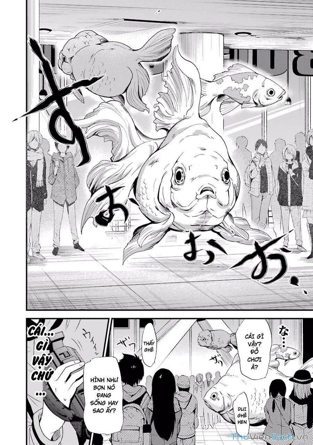 Truyện Tranh Cá Vàng Sát Thủ - Shibuya Kingyo trang 4