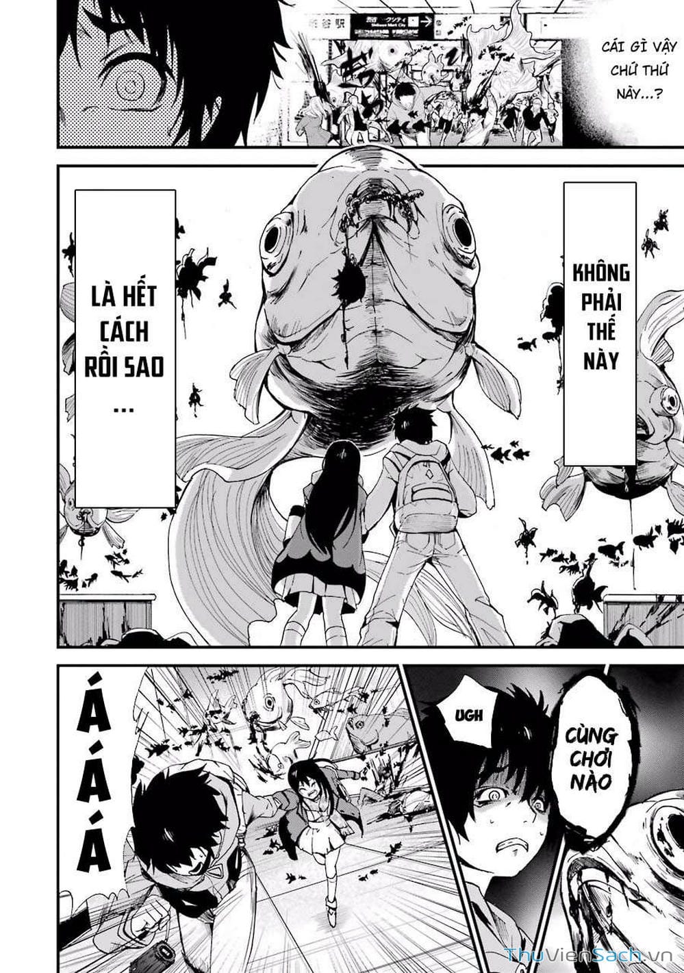 Truyện Tranh Cá Vàng Sát Thủ - Shibuya Kingyo trang 4