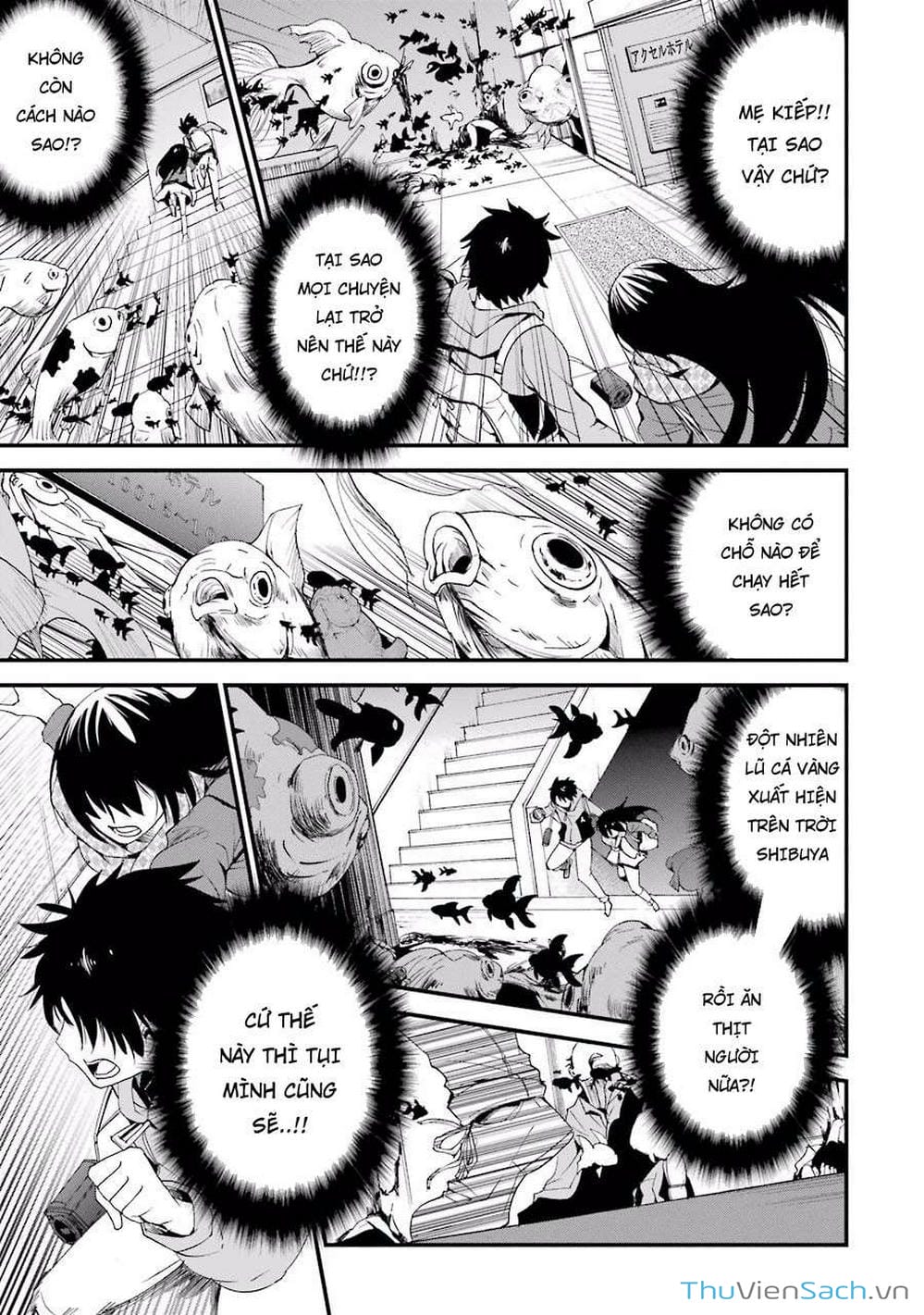 Truyện Tranh Cá Vàng Sát Thủ - Shibuya Kingyo trang 4