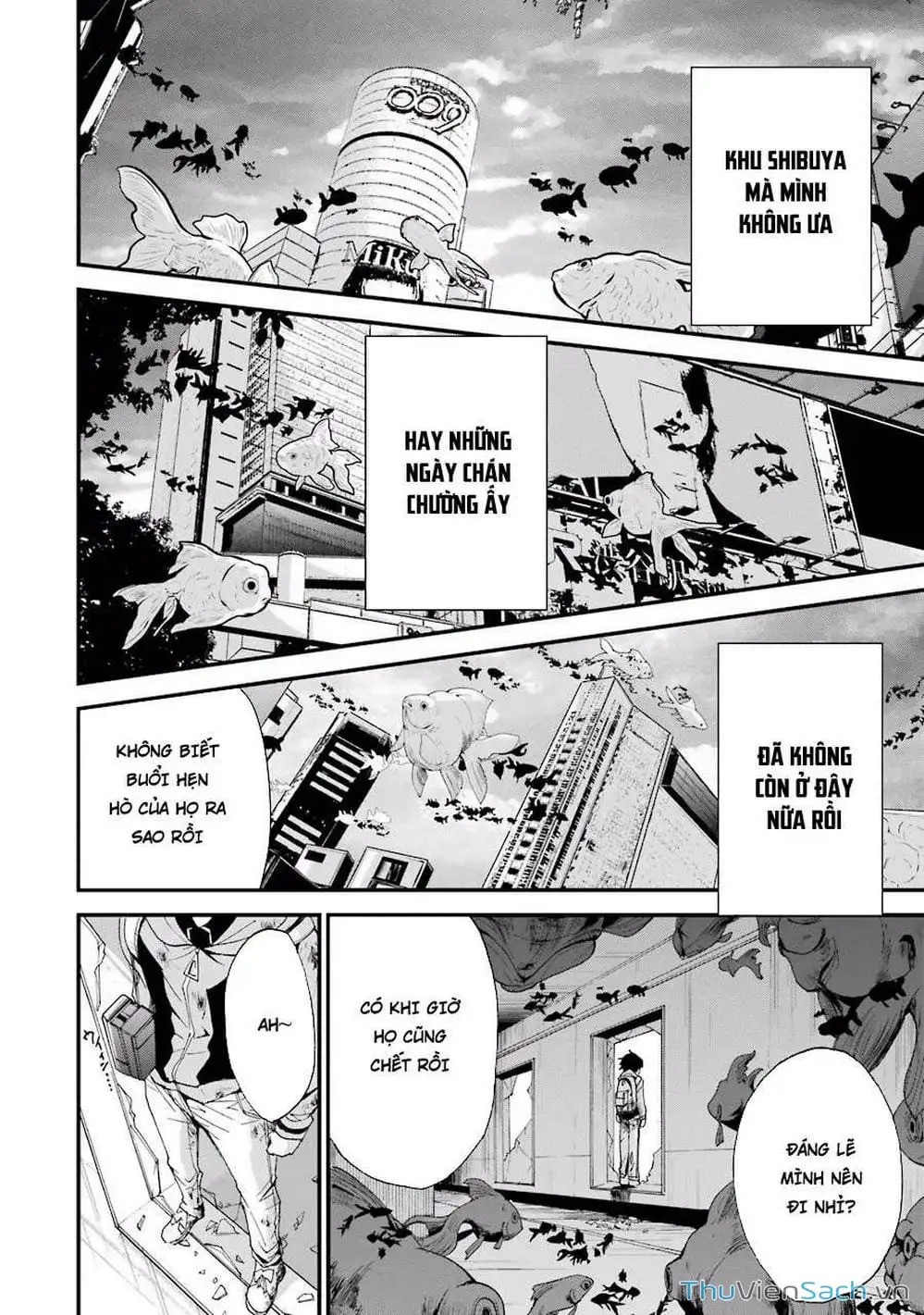 Truyện Tranh Cá Vàng Sát Thủ - Shibuya Kingyo trang 4