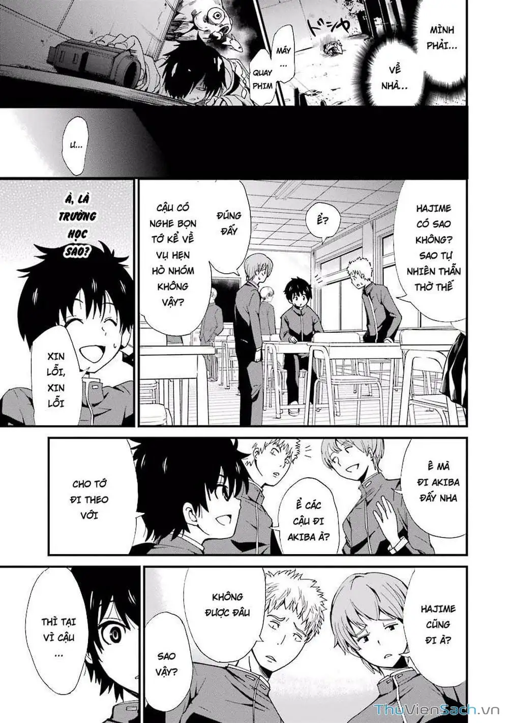 Truyện Tranh Cá Vàng Sát Thủ - Shibuya Kingyo trang 4