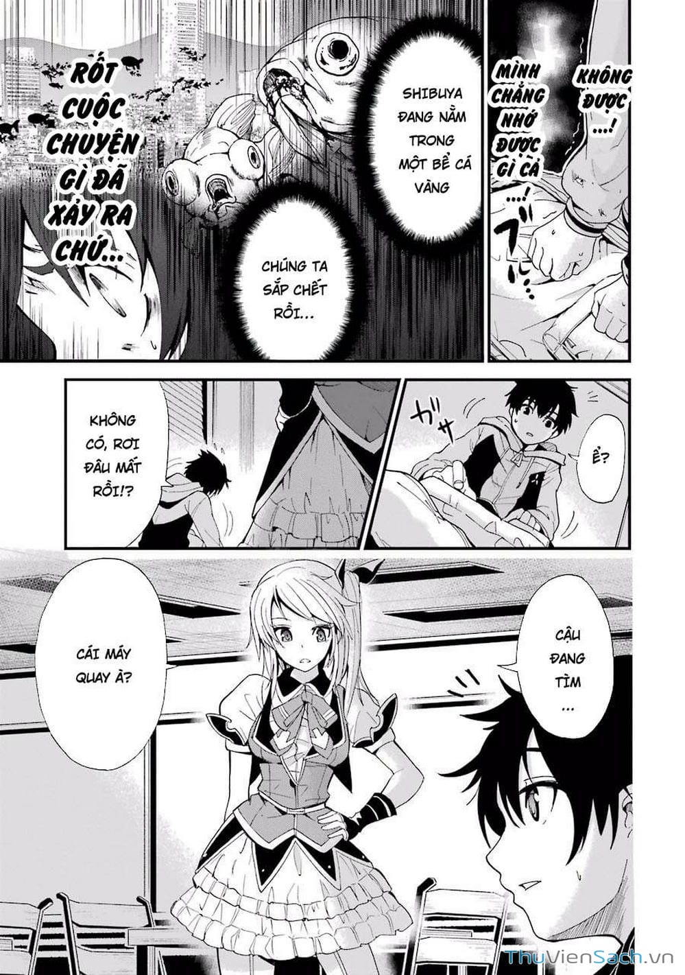 Truyện Tranh Cá Vàng Sát Thủ - Shibuya Kingyo trang 4