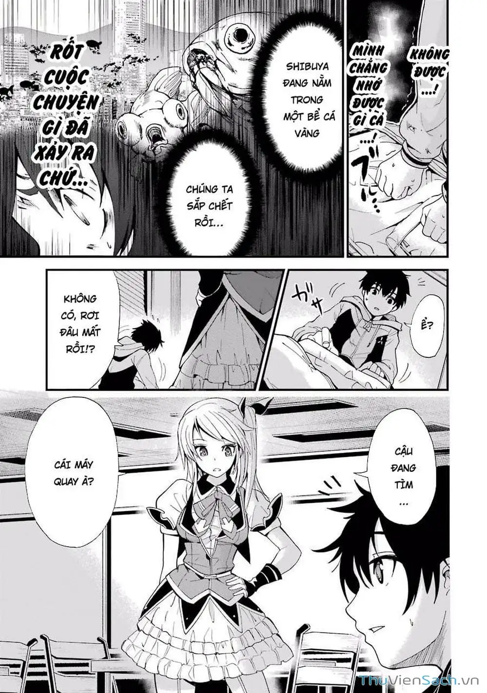 Truyện Tranh Cá Vàng Sát Thủ - Shibuya Kingyo trang 4