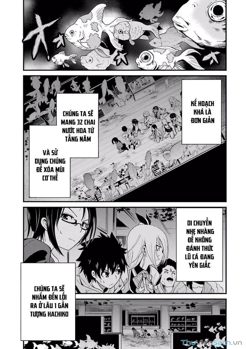 Truyện Tranh Cá Vàng Sát Thủ - Shibuya Kingyo trang 4