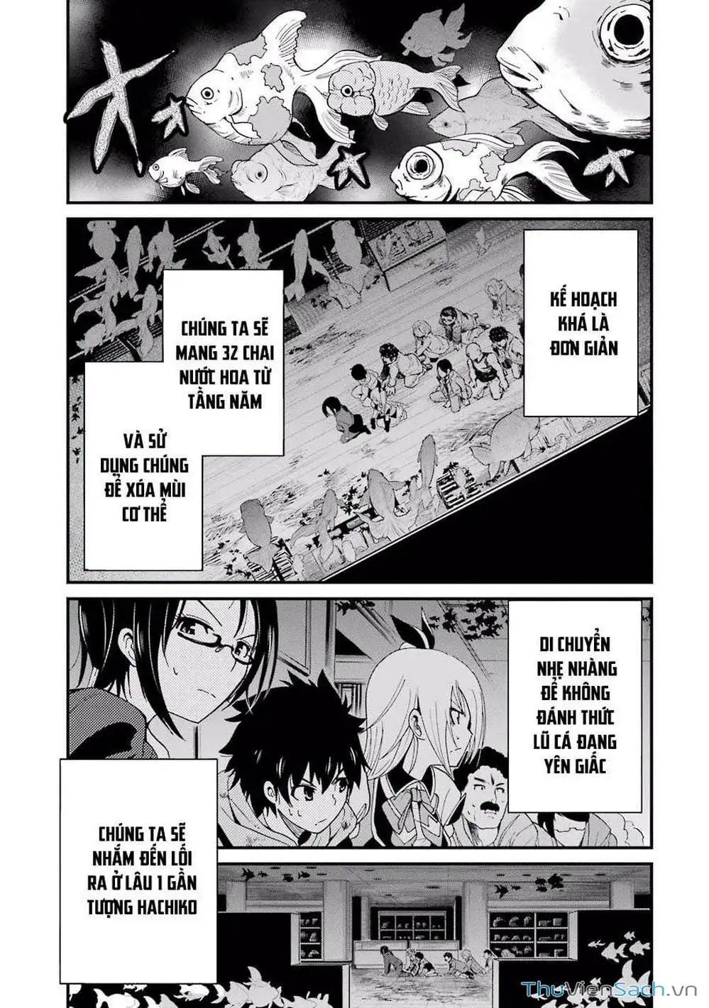 Truyện Tranh Cá Vàng Sát Thủ - Shibuya Kingyo trang 4