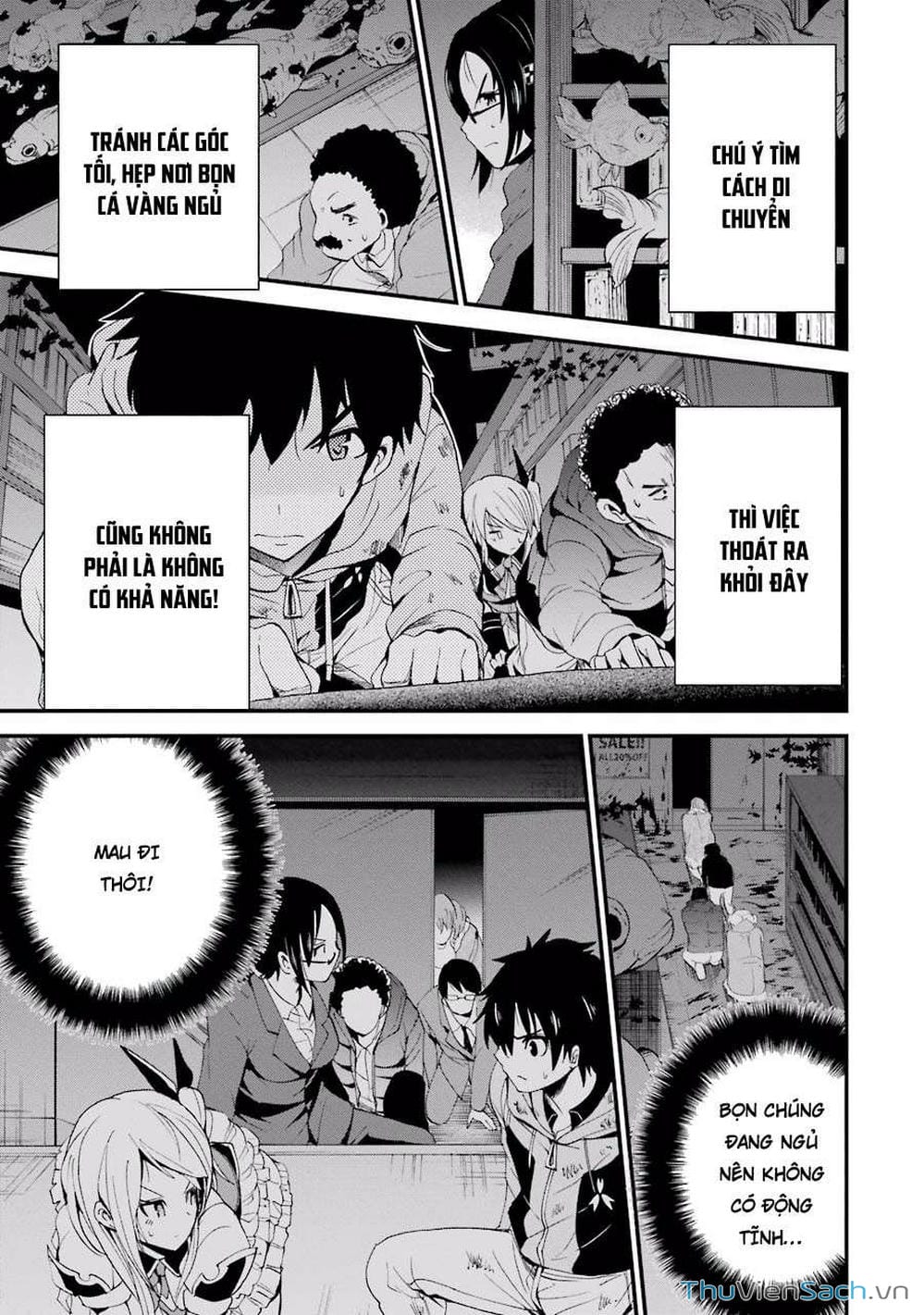 Truyện Tranh Cá Vàng Sát Thủ - Shibuya Kingyo trang 4