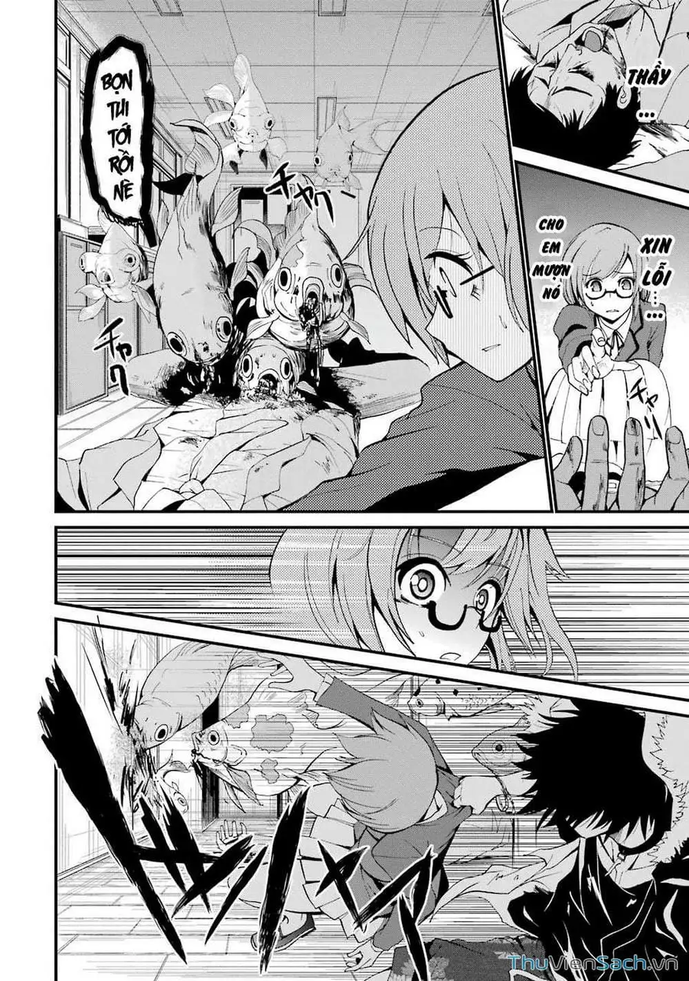 Truyện Tranh Cá Vàng Sát Thủ - Shibuya Kingyo trang 4