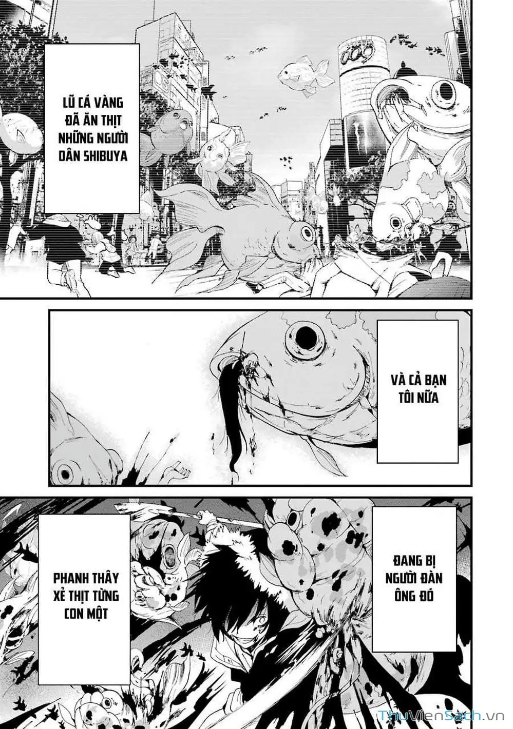 Truyện Tranh Cá Vàng Sát Thủ - Shibuya Kingyo trang 4