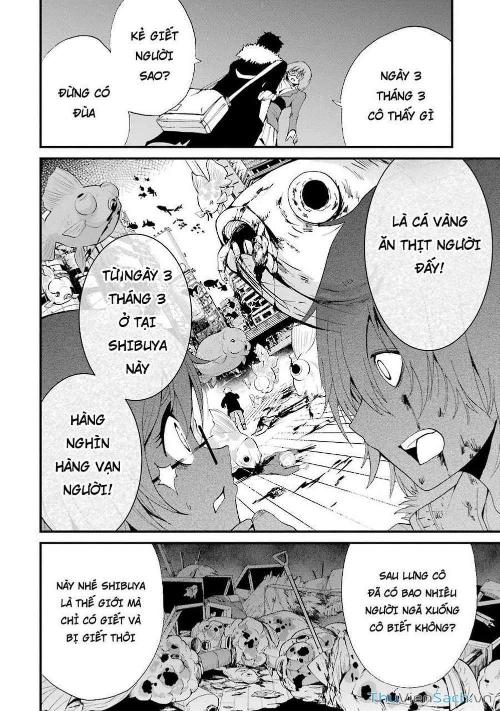 Truyện Tranh Cá Vàng Sát Thủ - Shibuya Kingyo trang 4